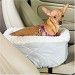 Console Lookout Dog Car Seat (Size: Small, Colors: Gray)