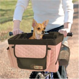 Snoozer Pet Bicycle Basket (Basket Colors: Pink)